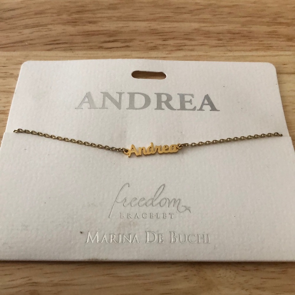 Andrea Name Bracelet